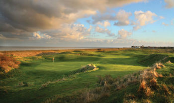 Hole by the sea at Royal Cinque Ports