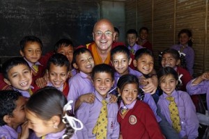 Fondation Karuna Shechen Ecole Nepal avec Matthieu Golf Travellers