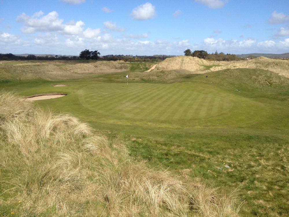 Short Par 3 at County Louth golf course