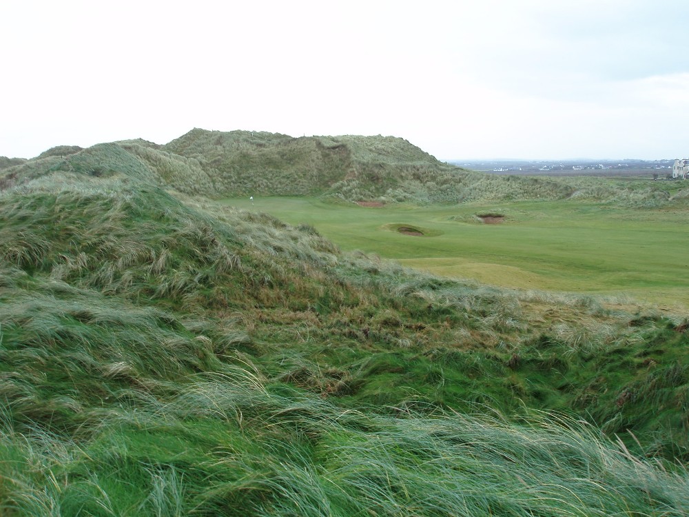 Dunes on the Doonbeg golf course Trump International Golf Links