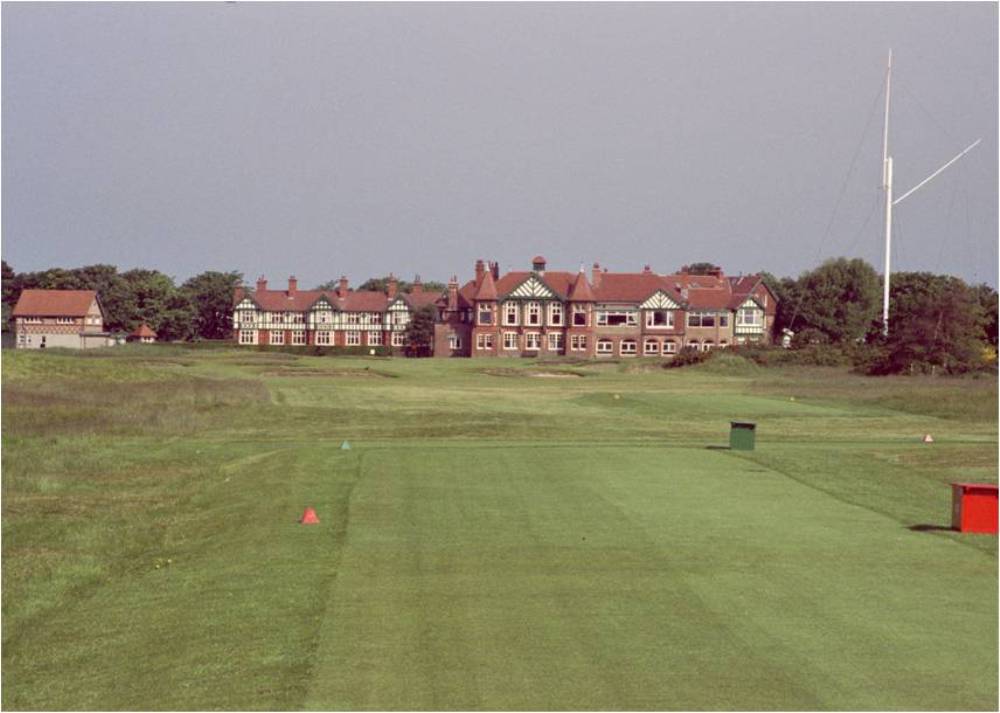 18th tee at Royal Lytham and St Anne's golf course
