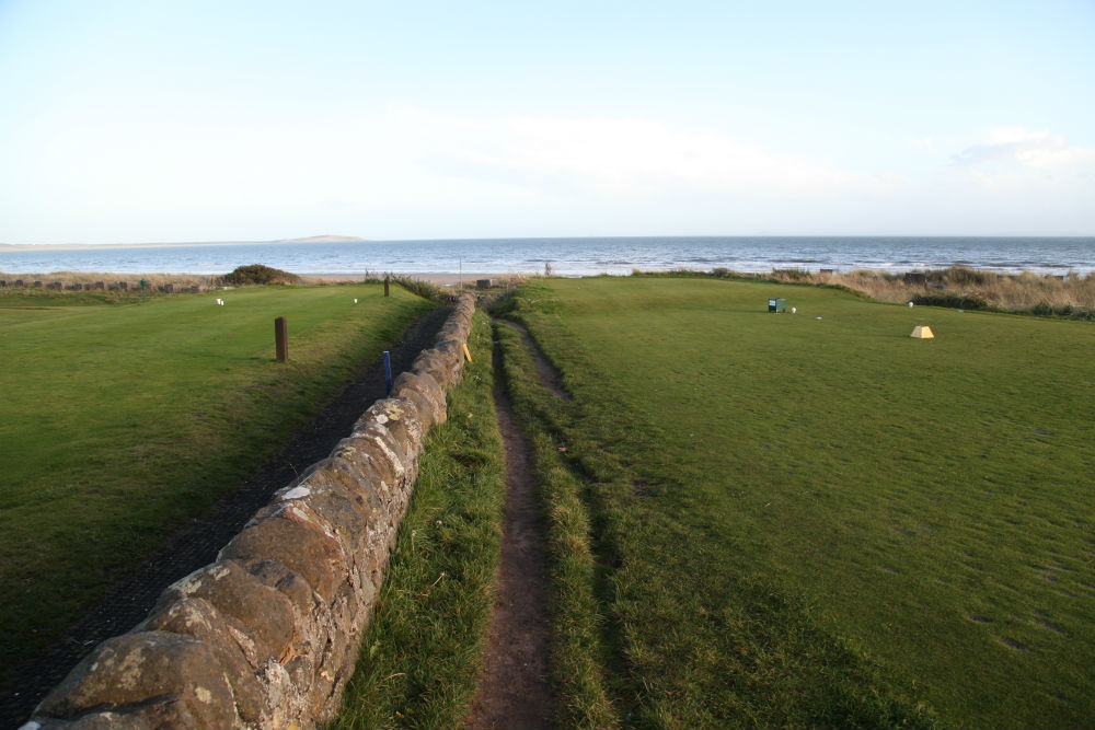 5th tee at Leven Links