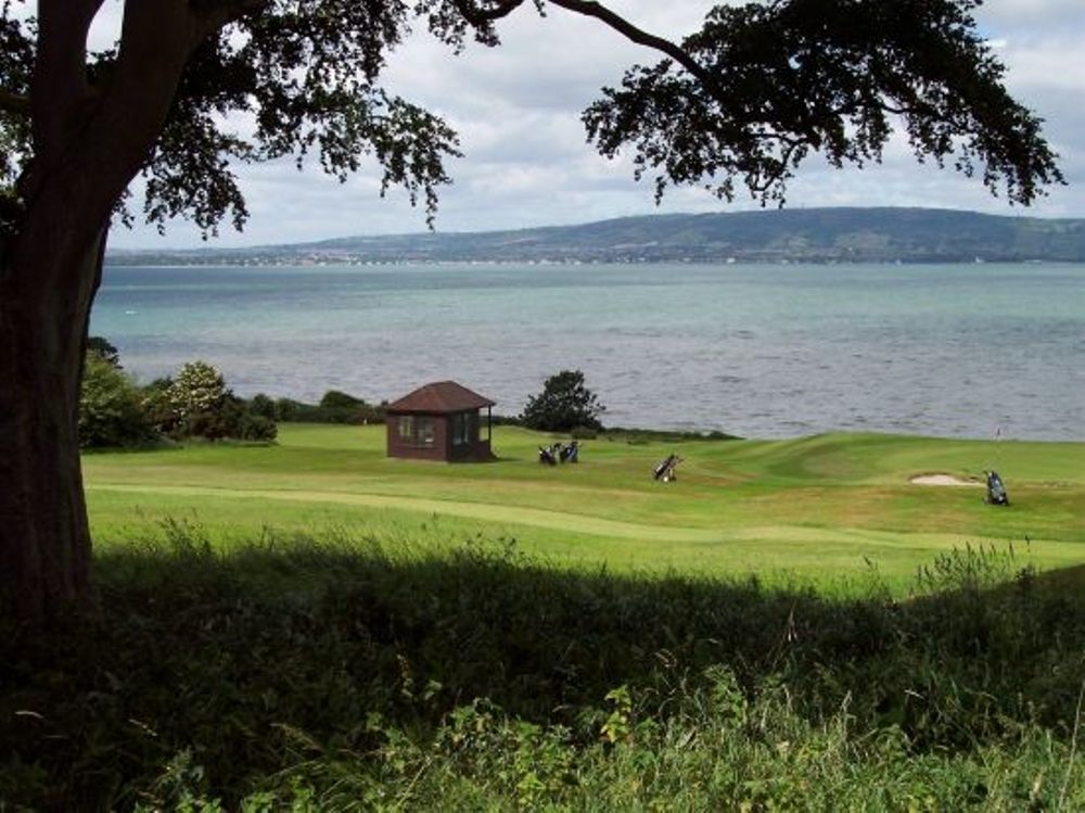 Fairway of the Royal Belfast golf course