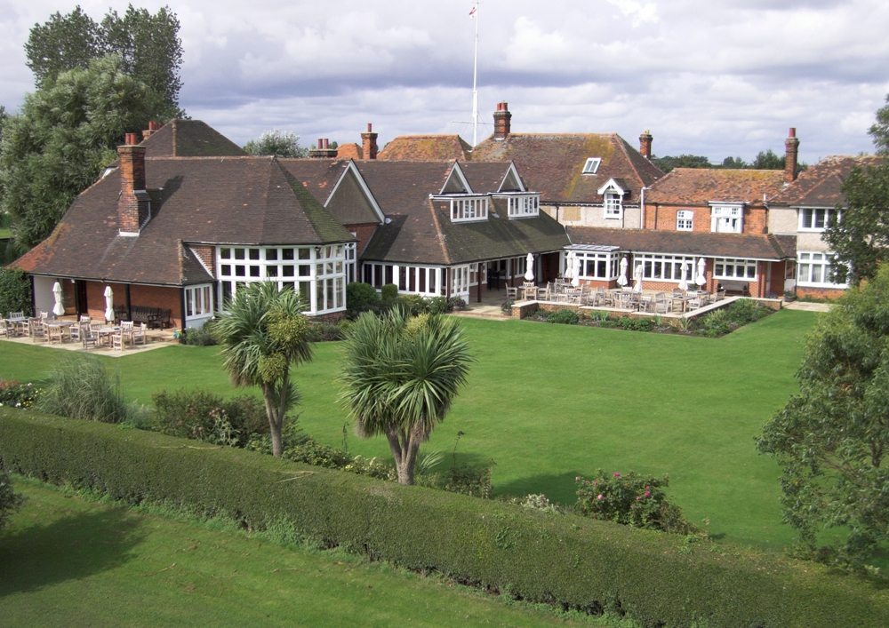 Royal St George's clubhouse