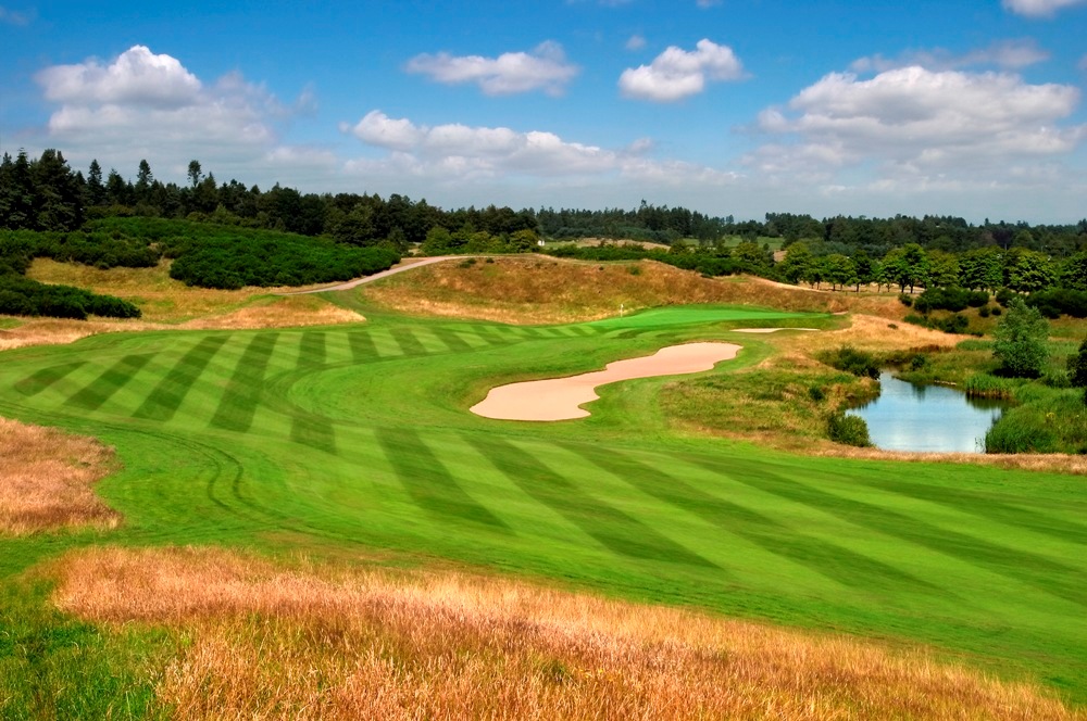 9th hole on the PGA Centenary at Gleneagles