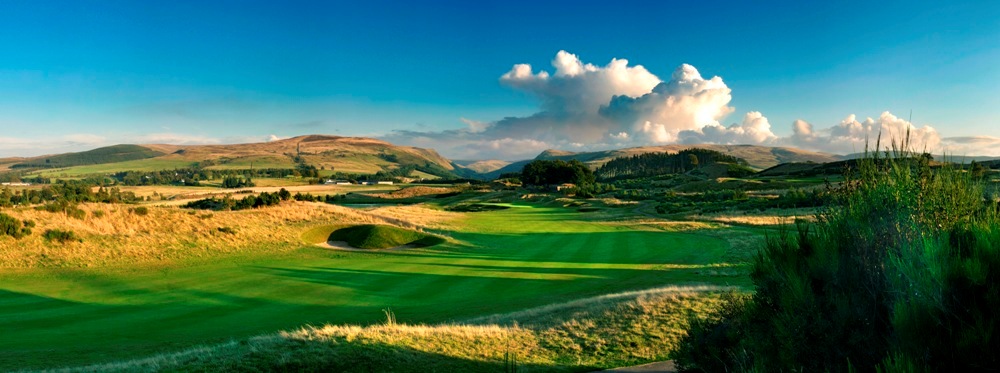 2nd hole on the PGA Centenary at Gleneagles