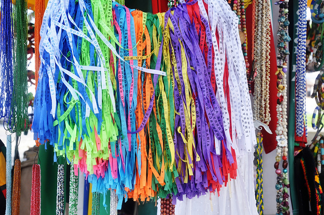 Senhor do Bonfim Ribbons at Salvador, Bahia, Brazil