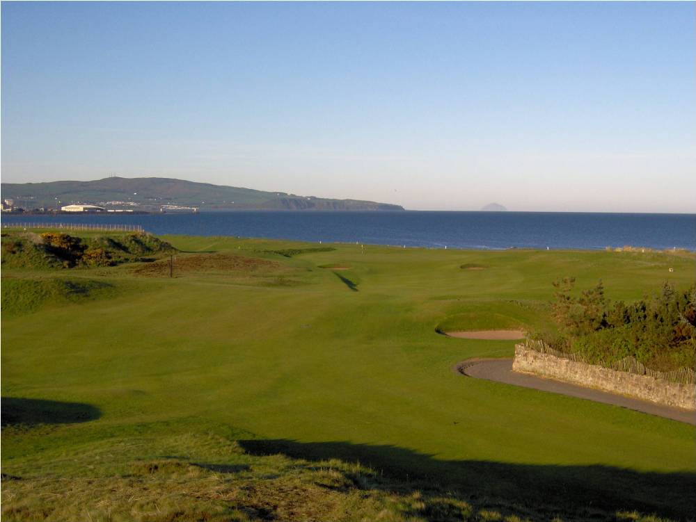 Prestwick St Nicholas's hole before the sea