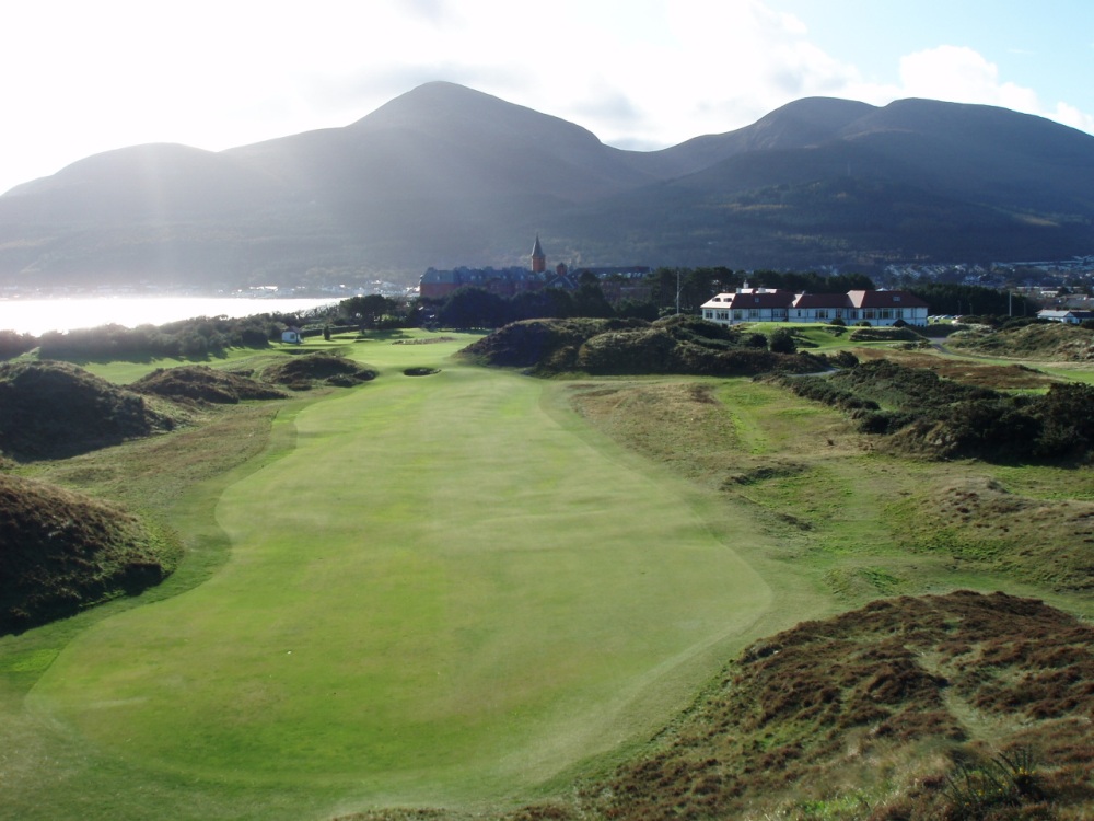 Rhe Royal County Down golf course