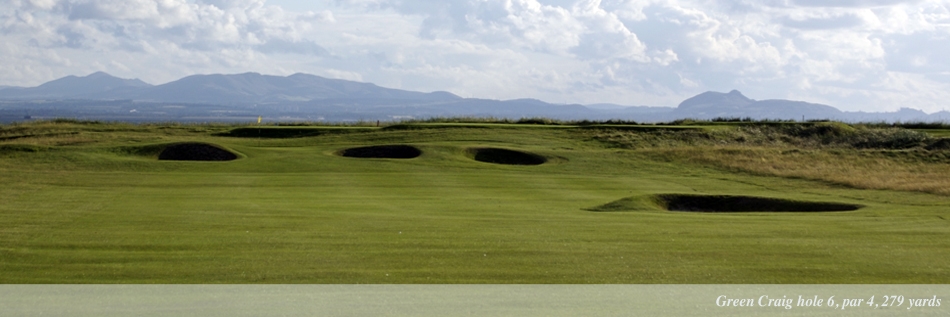 Hole 6 at Kilspindie Golf Course