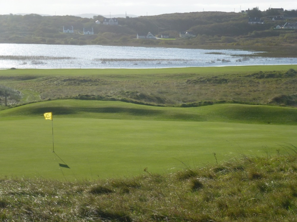Lake of the Narin and Portnoo golf course