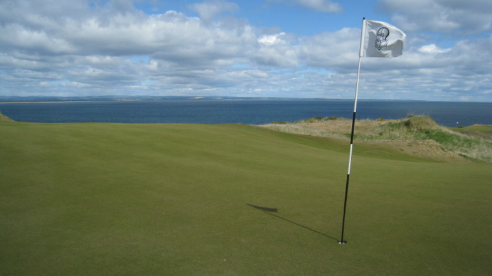 2nd hole at the Castle Course in St Andrews