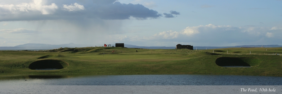 Hole 10 at Kilspindie Golf Course