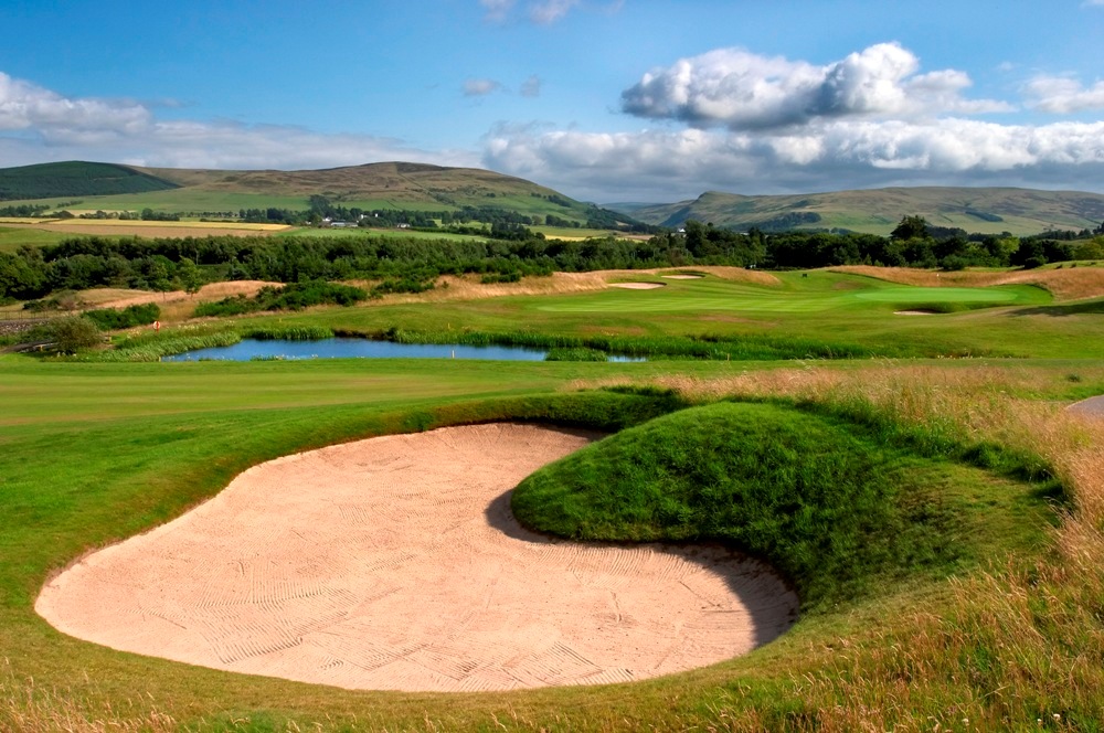 Bunker on the PGA Centenary at Gleneagles