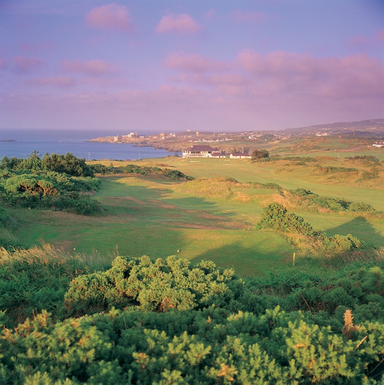 18th hole on Bull Bay golf course