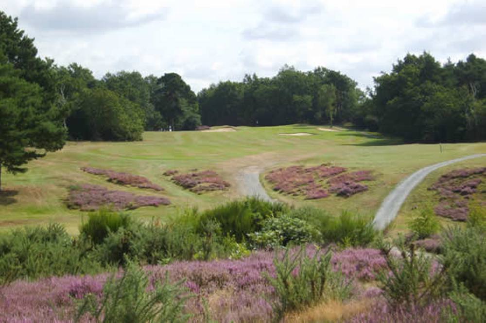 Fairway sur le parcours d'Addington