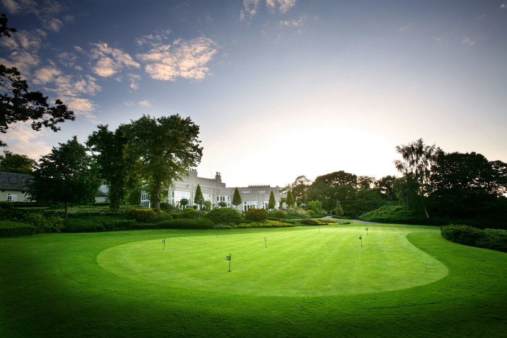 Putting green at Wentworth Golf Club