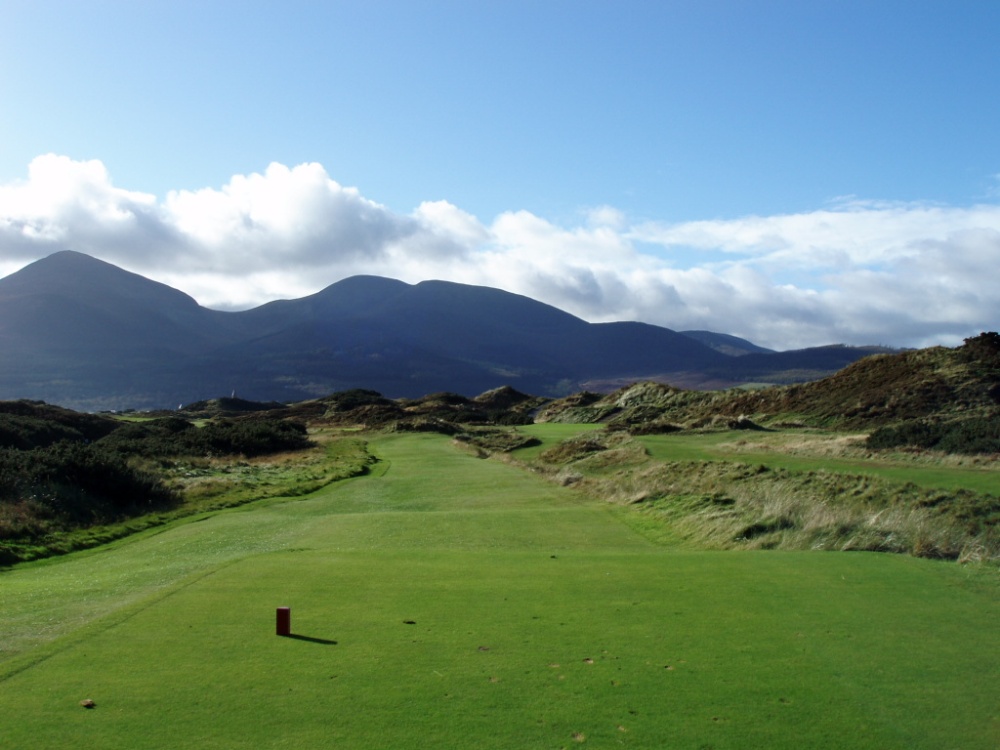 Par 3 of the Royal County Down golf course