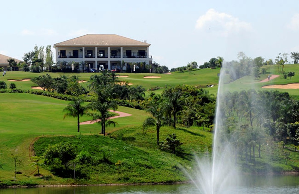 Clubhouse of the Fazenda da Grama golf course