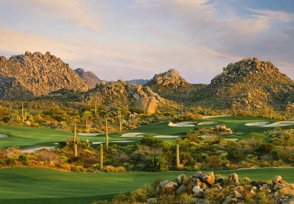 Parcours Pinnacle du North Troon en Arizona 