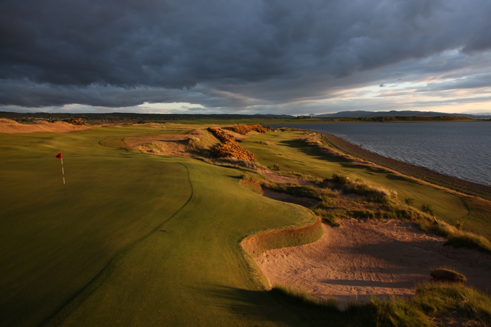 9th hole at Castle Stuart