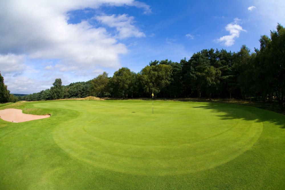 Large greensur le parcours de Beau Desert