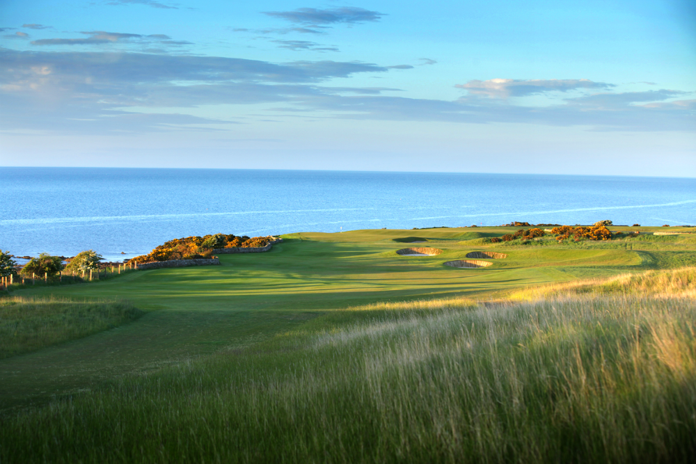 7th hole at the kittocks in Fairmont St Andrews