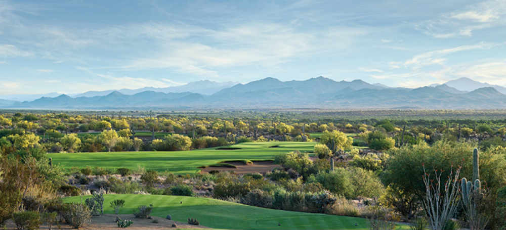 Montagne sur le parcours We-Ko-Pa en Arizona