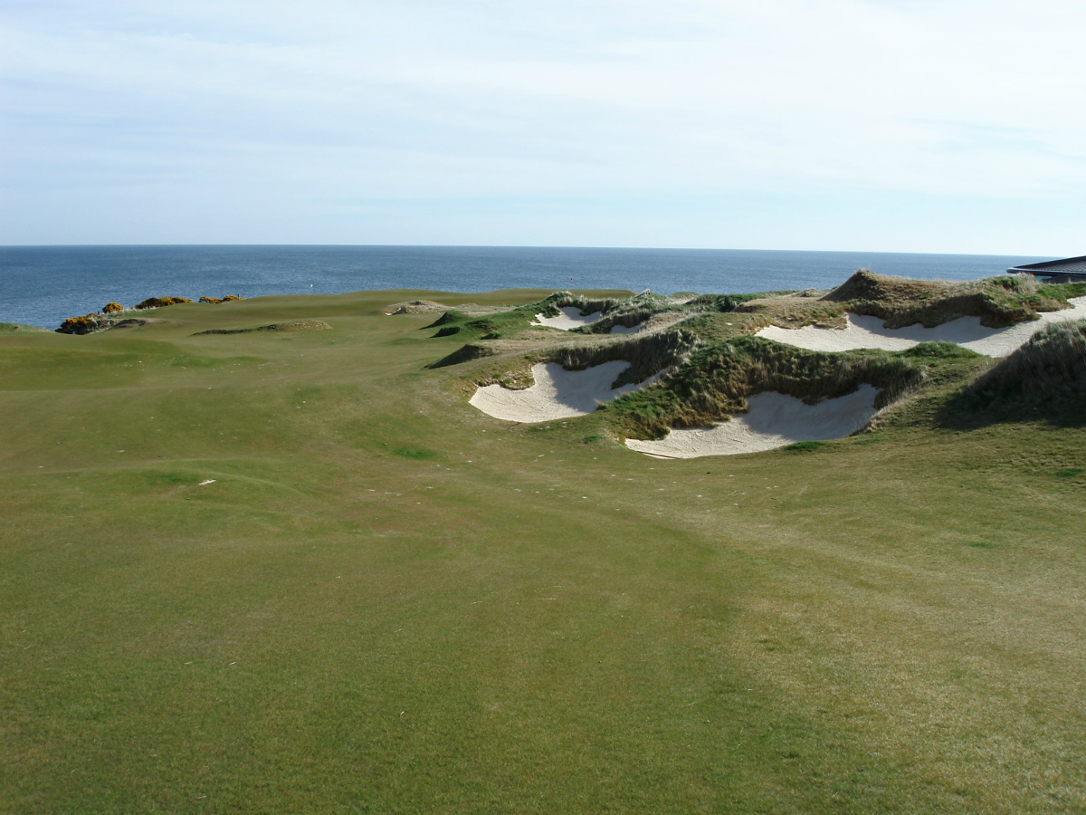9th hole at the Castle Course in St Andrews