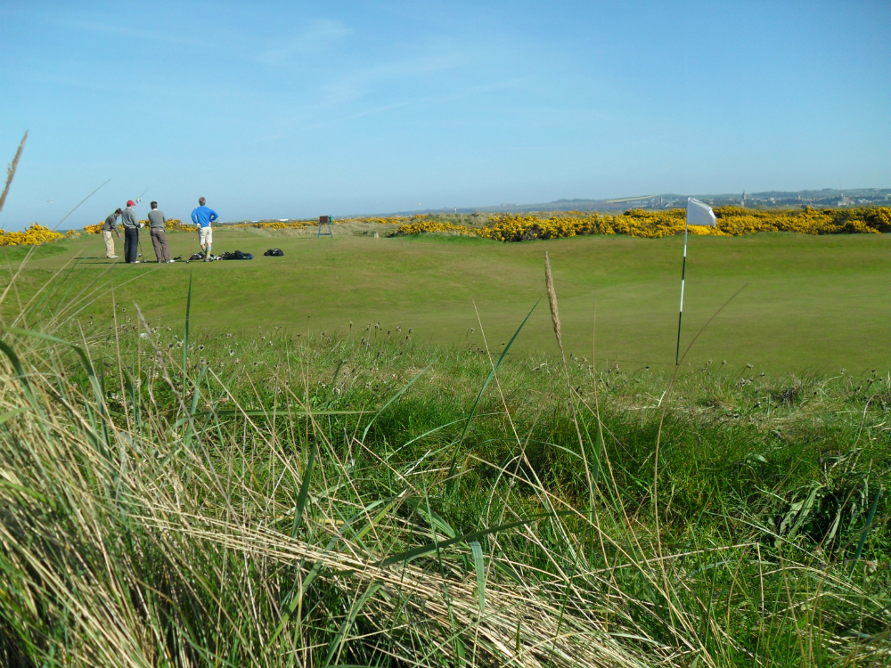 10th tee at the New Course in St Andrews