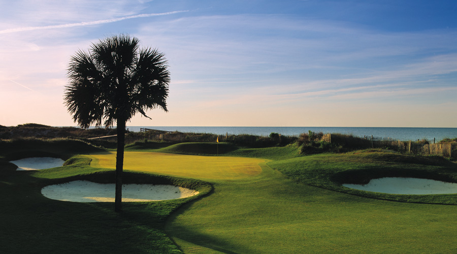 Trou 14 de Turtle Point à Kiawah Island en Caroline du Sud 