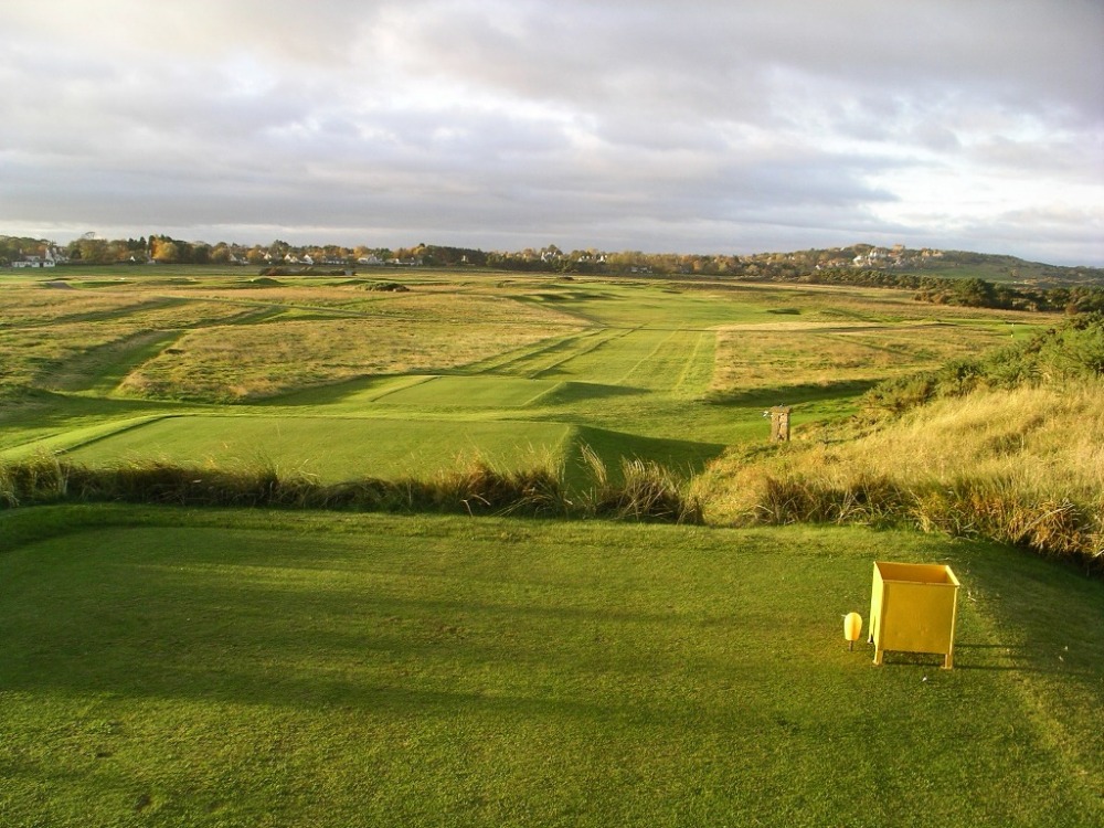 Par 4 at Muirfield golf course