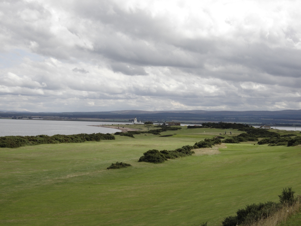 Ondulated fairways at Fortrose and Rosemarkie golf course