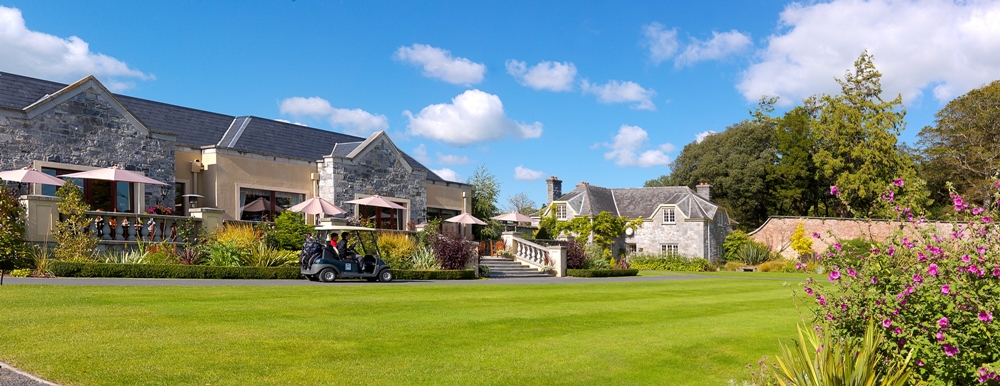 Club house of the Adare Manor golf course