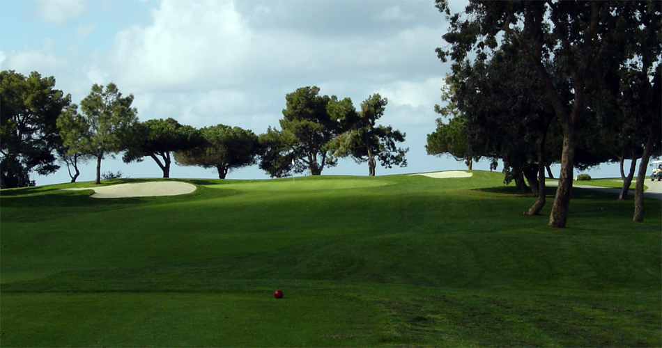 Un départ sur le parcours de Torrey Pines 