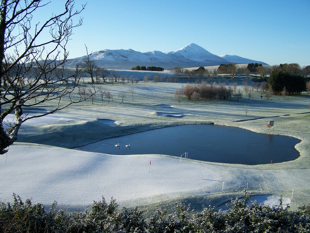 the Wesport course snow