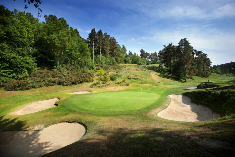 Downhill Par 3 at Hindhead golf course