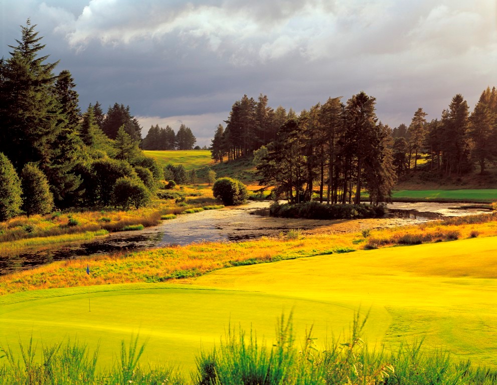 Par 3 on the Queen's at Gleneagles