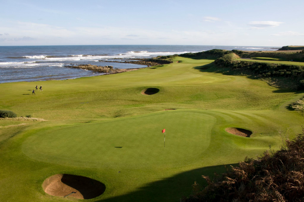 13th hole at Kingsbarns