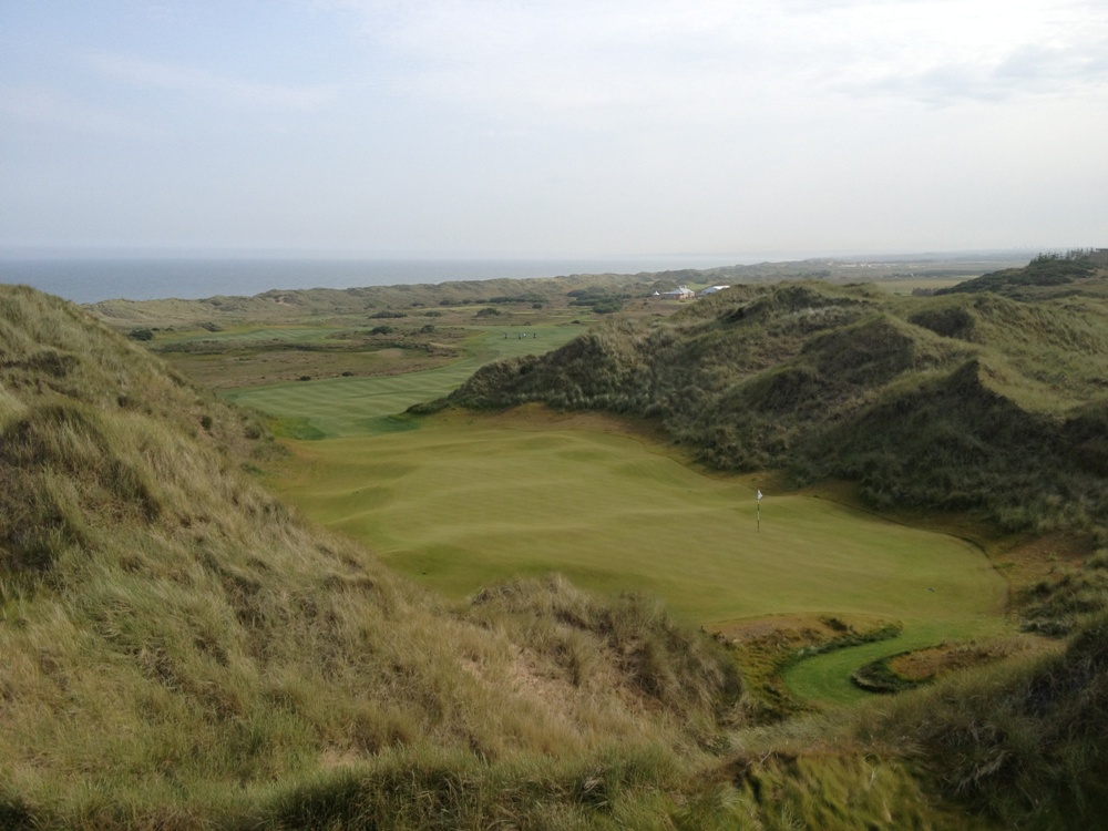 Par 5 at Trump International Golf Links Scotland