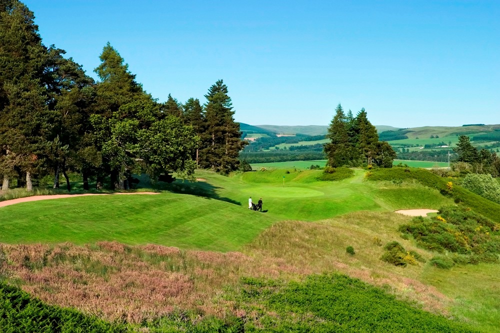 17th hole on the Queen's at Gleneagles