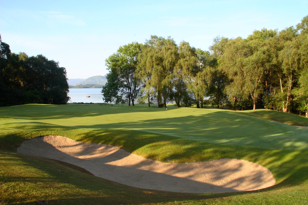 Bunker on the killeen golf course at Killarney