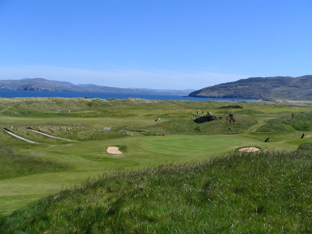 Holes of the Portsalon golf course