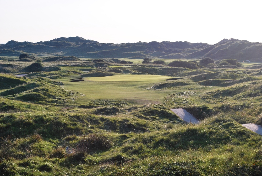 Par 3 on the East course at Saunton golf club