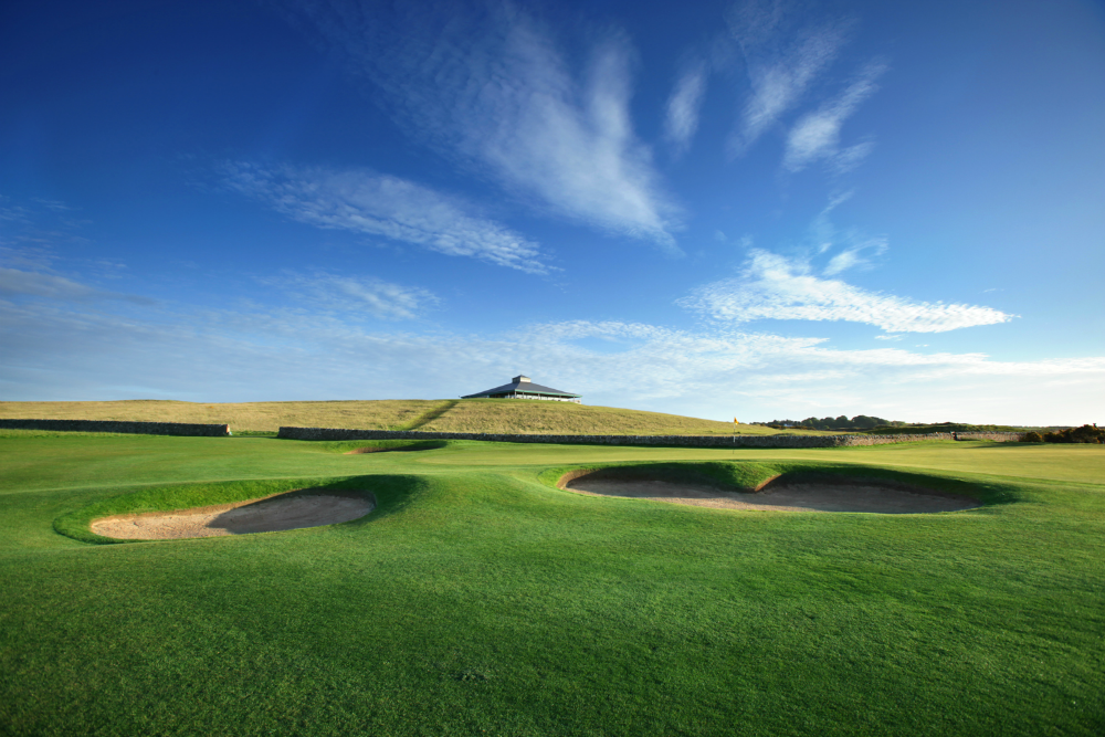 18th hole at Kittocks in Fairmont St Andrews