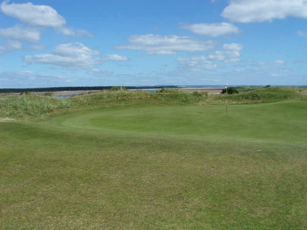 9th green at the New Course in St Andrews