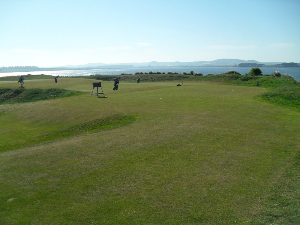 Golfers on the New Course in St Andrews
