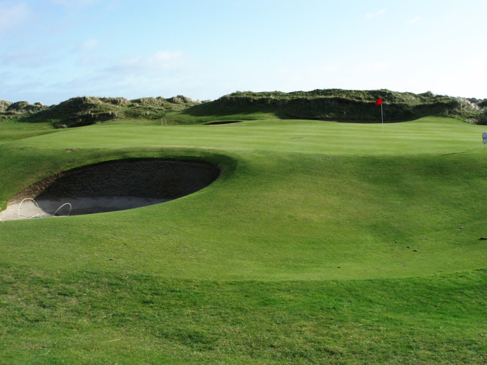Bunker at Portmarnock Links