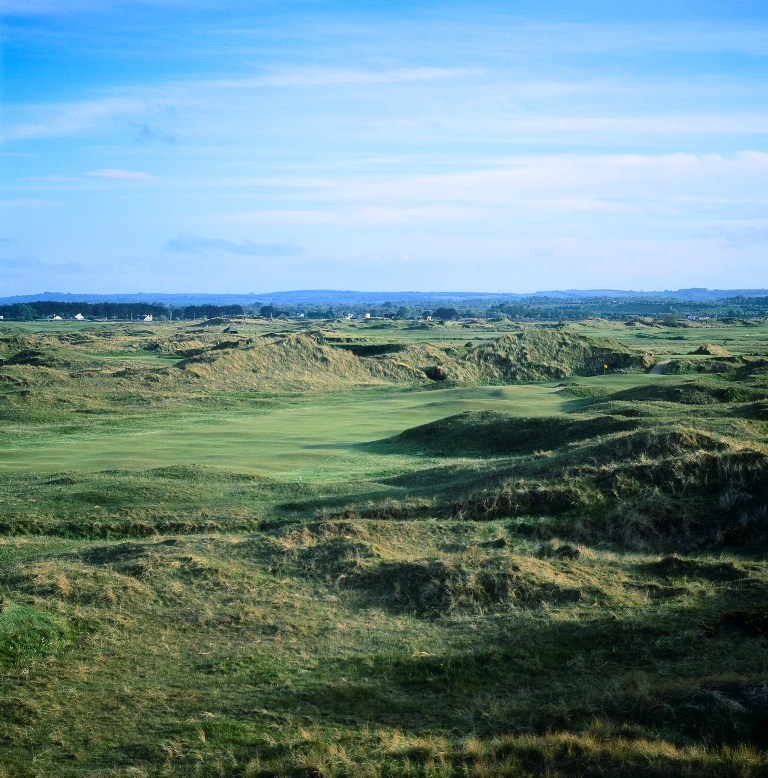 Ondulated Fairway at Baltray at County Louth