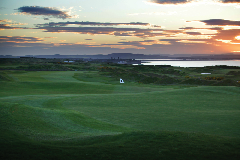 Sunset on the Torrance course